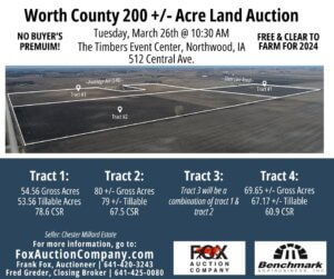 Worth County 200 +/- Acre Land Auction @ The Timbers