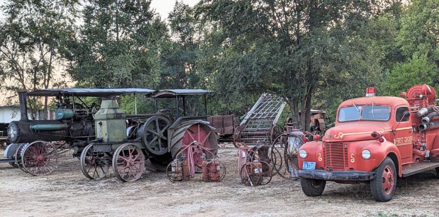 Merrill Johnson Estate Old Iron Auction