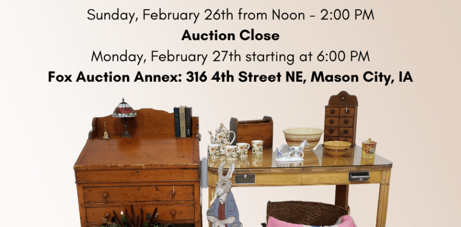 Dan & Rosie Hussey Online Living Estate Auction