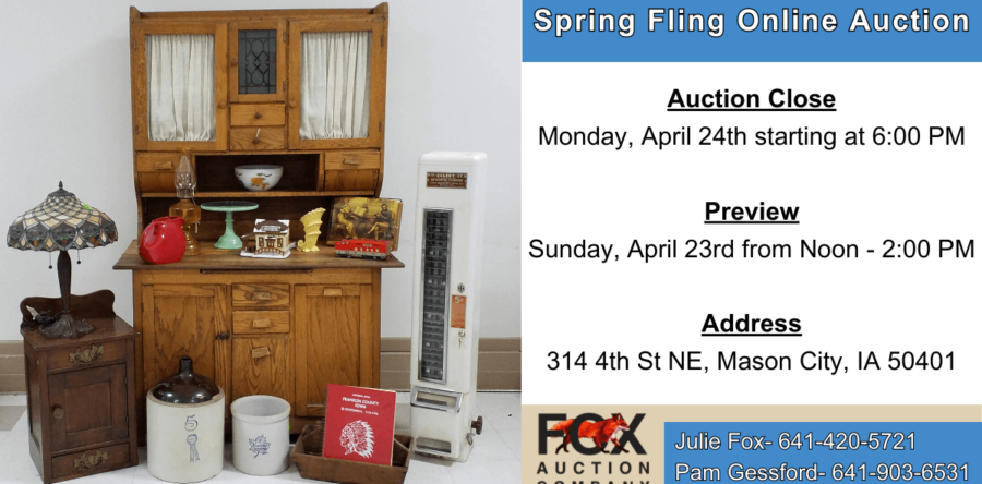 Spring Fling Online Auction