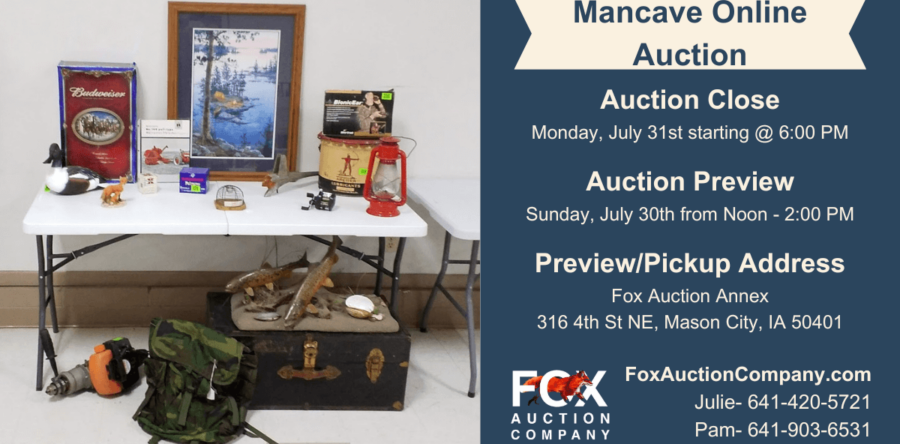 Mancave Online Auction