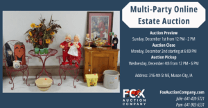 Multi-Party Online Estate Auction