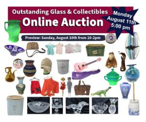 Outstanding Glassware and Collectibles Online Auction